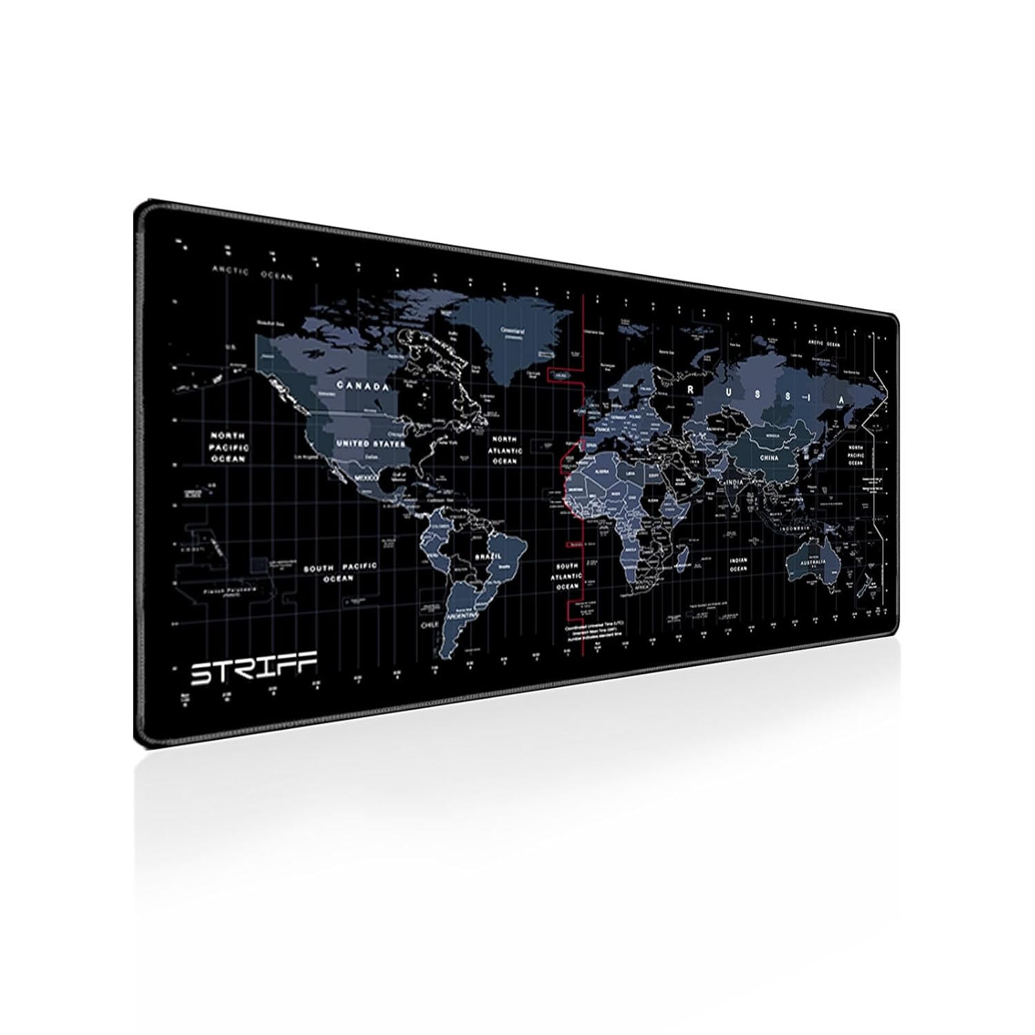 STRIFF World Map Extended Gaming Mouse Pad / Desk Mat (800 x…